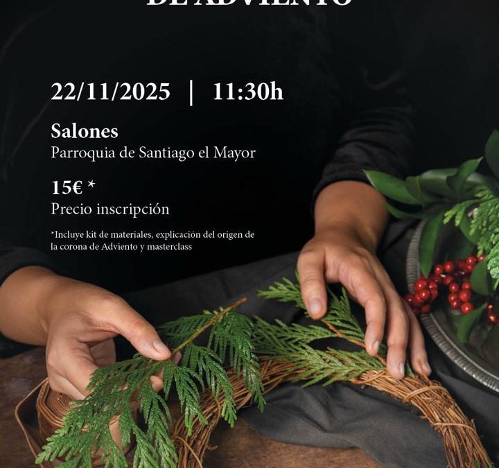 Taller de Coronas de Adviento