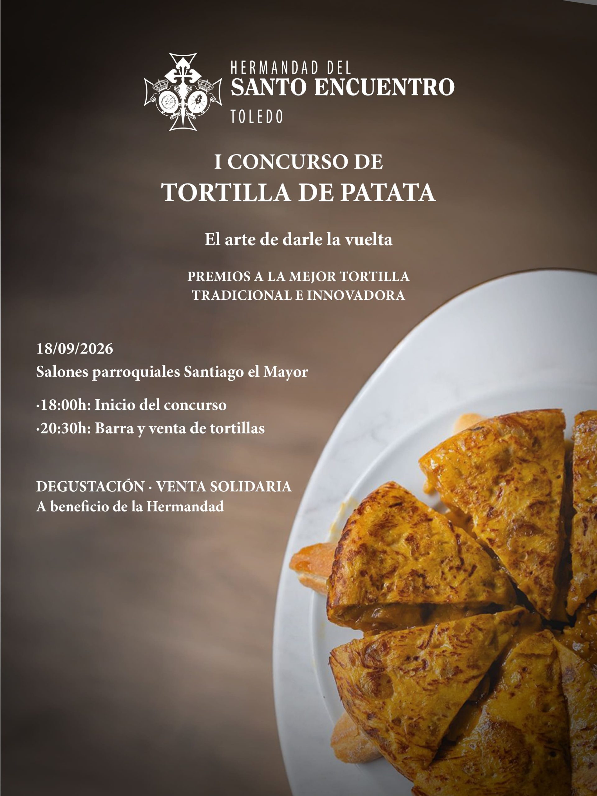 La Hermandad convoca su I Concurso de Tortilla de Patata con motivo de los cultos de septiembre
