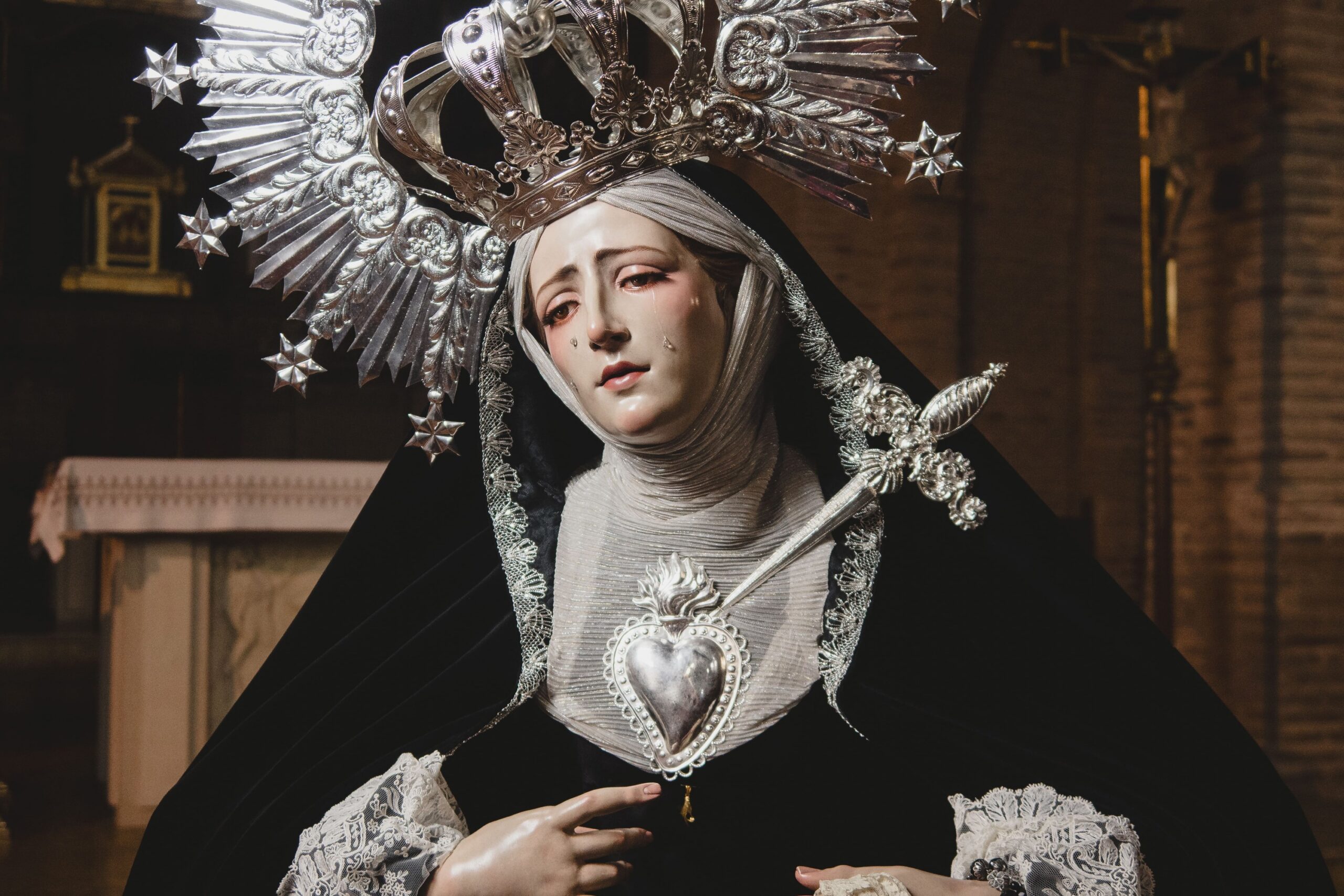 La Hermandad celebrará el solemne triduo glorioso en honor de Nuestra Señora de los Dolores
